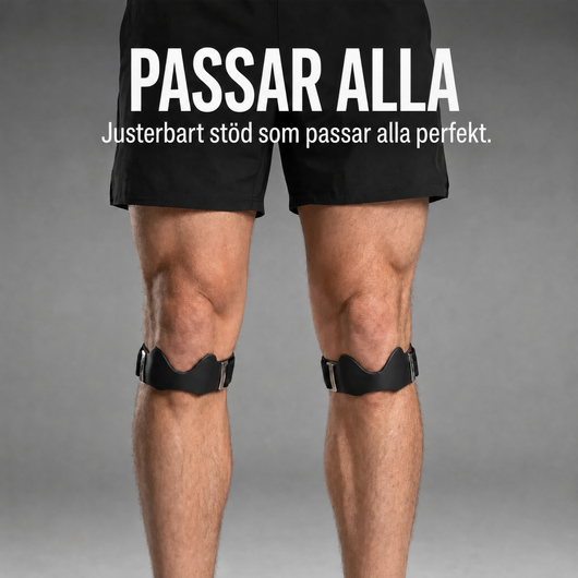 KneeGrip – Knästöd som sitter kvar